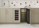 Sub-Zero® Designer Series 15" Panel Ready Right Hinge Undercounter Beverage Center with Solid Door-2