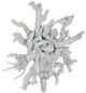 A & B Home White 7" Candle Holder-0