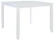 Powell® Maui White Square Counter Table-0