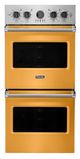 Viking® 5 Series 27" Daffodil Double Electric Premiere Wall Oven-0