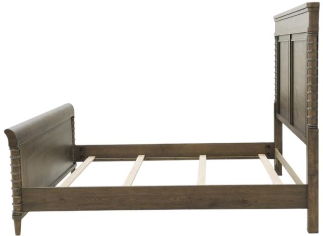 Legacy Classic Seraphina Midnight Oak King Panel Bed-1