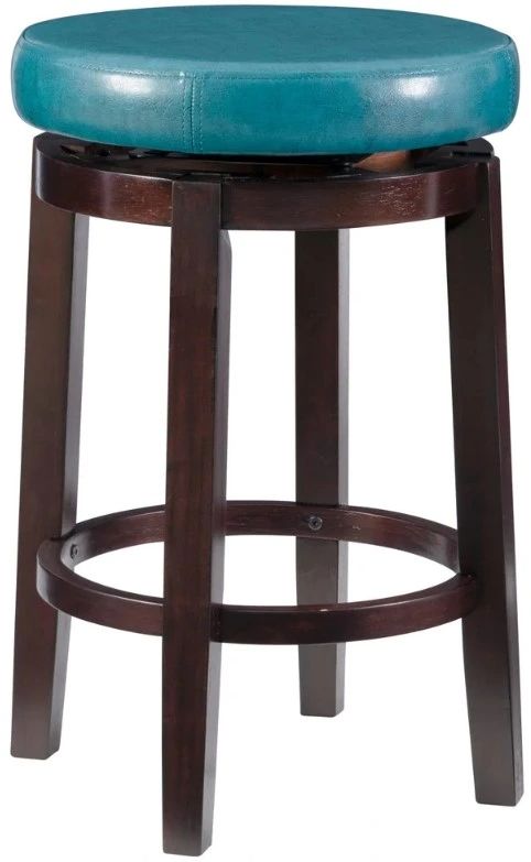 Linon Maya Teal Counter Stool-0