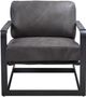 ACME Furniture Locnos Black/Gray Leather Accent Chair-3