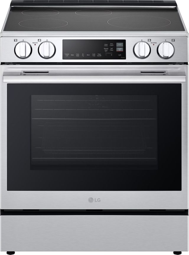 LG 30" PrintProof® Stainless Steel Smart Slide-In Induction Range with ProBake Convection®-0