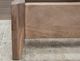International Furniture Direct Parota Nova Natural Wood Queen Platform Bed Footboard with Rails-4