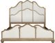 Pulaski™ Weston Hills Flax Seed Queen Upholstered Panel Bed-3