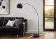 Monarch Specialties Inc. Black 74" Arc Floor Lamp-1