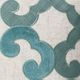 Furniture of America® Lily Beige/Teal Throw Pillow-1