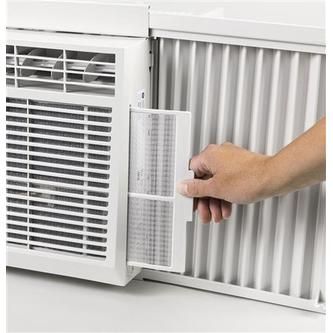 GE® Window Mount Air Conditioner-Light Cool Gray-2
