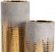 Crestview Collection Beacon 3-Piece Glazed Cylinder Vases Set-1