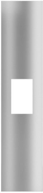 Miele MasterCool 18" Stainless Steel Freezer Panel-0