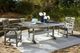 Signature Design by Ashley® Visola Gray Wooden Outdoor Dining Table-5
