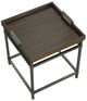 Fairfield® West Camden Tahitian Pearl End Table with Black Base-3