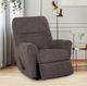 Franklin™ Harvey Contend Mocha Manual Rocker Recliner-3