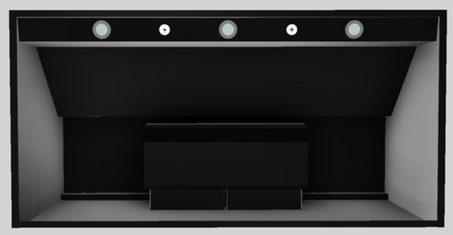Vent-A-Hood® 48" Black Wall Mounted Range Hood-3