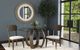 Bassett Mirror Koree Brown/White Wall Mirror-5