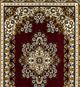 Furniture of America® Shinta Burgundy 5'x8' Area Rug-1