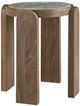 Signature Design by Ashley® Gavrilley Gray/White Accent Table with Taupe Base-0