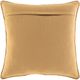 Surya Delta Camel 22"x22" Toss Pillow with Down Insert-3
