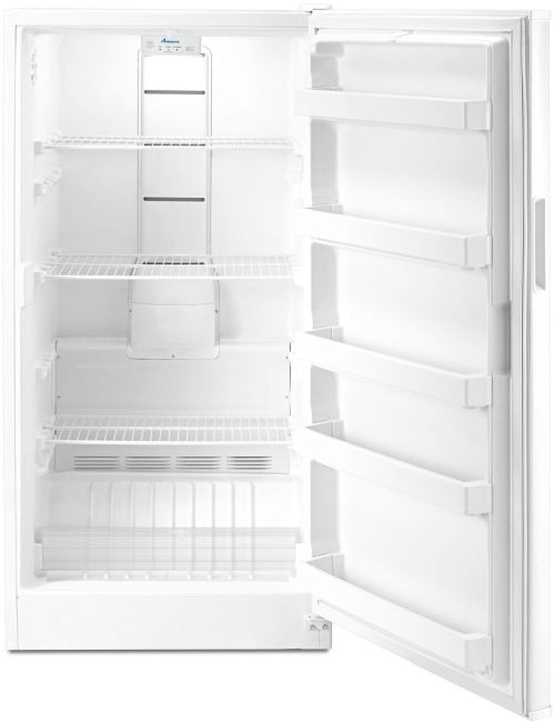 Amana® 30" 15.7 Cu. Ft. White Upright Freezer-1