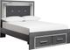 Signature Design by Ashley® Lodanna 2-Piece Gray Queen Panel Bed Set-1