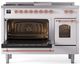 Ilve® Nostalgie II Series 48" White Pro Style Dual Fuel Range-2