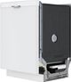 Bosch® 300 Series 24" White Top Control Built In Dishwasher-1