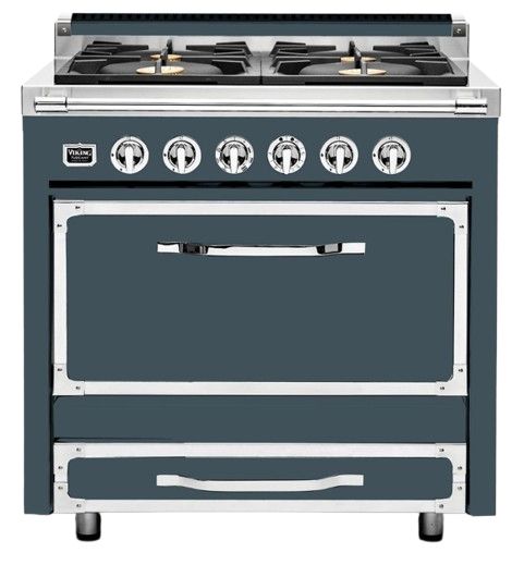 Viking® Tuscany 36" Squall Pro Style Dual Fuel Range-0
