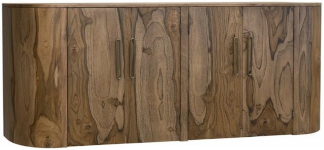 International Furniture Direct Balam Brown Console-0