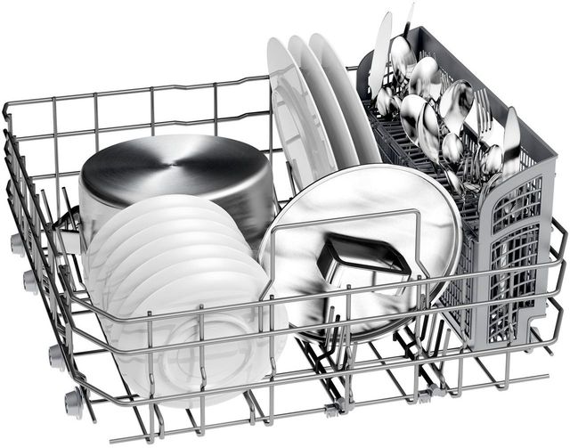 Bosch® 500 Series 24" Stainless Steel Top Control Built In Dishwasher-3
