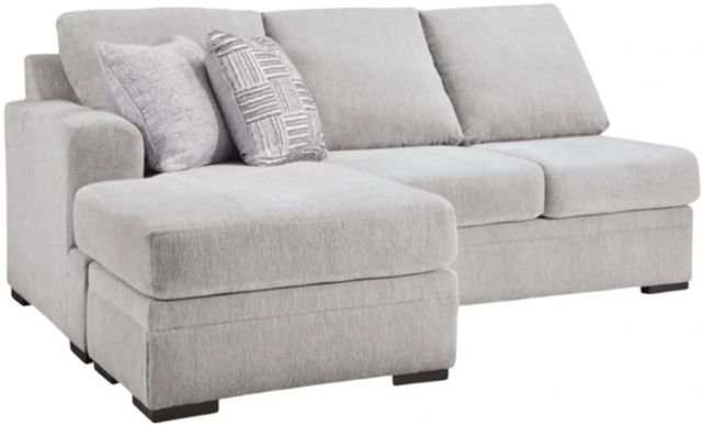 Benchcraft® Gabyleigh 2-Piece Nickel Right-Arm Facing Sectional and Chaise-1