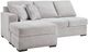 Benchcraft® Gabyleigh 2-Piece Nickel Right-Arm Facing Sectional and Chaise-1