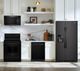 Whirlpool 4 Piece Kitchen Package with a 25 cu. ft. Side-by-Side Refrigerator in Black-0