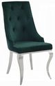ACME Furniture Dekel 2-Piece Green Side Chair Set-0