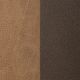 Classic Home Clair Chestnut 40" Round Ottoman-5