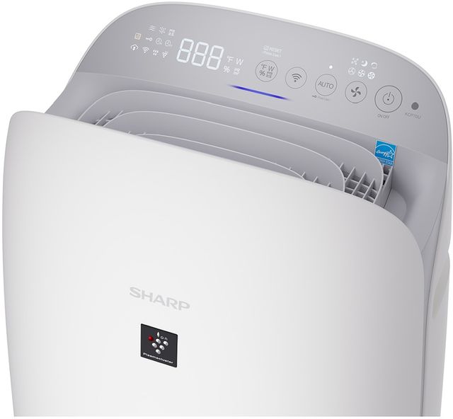 Sharp® Plasmacluster® 7000 Series White Air Purifier -3