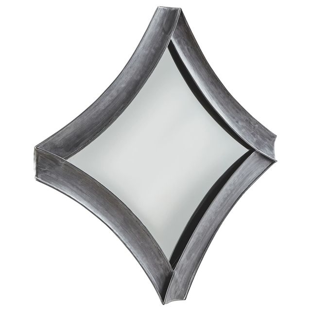 Signature Design by Ashley® Posie Antique Silver Accent Mirror-1