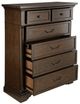 American Woodcrafters Kensington Brown Cherry Chest-2