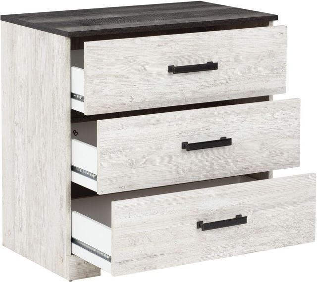 Signature Design by Ashley® Shawburn White/Dark Charcoal Gray Chest-2