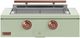 Caliber™ Rockwell 2-Burner Sage Built-In Liquid Propane Grill with Copper Hardware-0
