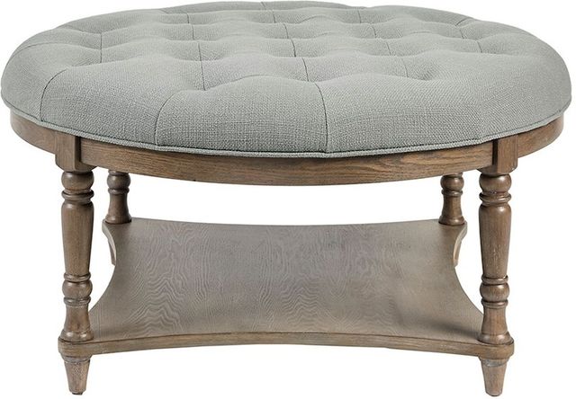 Olliix by Martha Stewart Grey Cedric Accent Ottoman-0