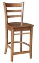 John Thomas Furniture® Dining Essentials Emily Bourbon Oak Counter Stool-0