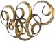 A & B Home Seretha Gold Leaf Wall Decor-1