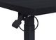 Coaster® Westpark Black Pneumatic Adjustable Side Table with Black Metal Base -5
