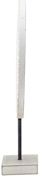 A & B Home Set Of 2 Antique White Table Decor-3