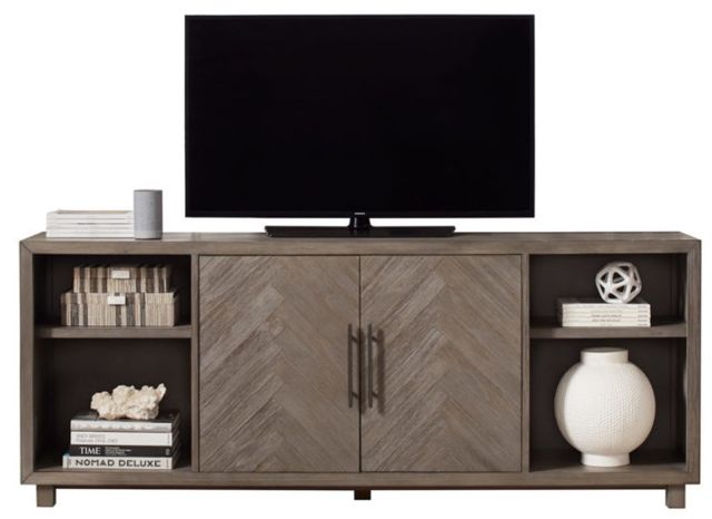 Martin Furniture Palisades Gray 80" Two Door Console-2