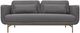 Armen Living Lilou Gray Sofa -1