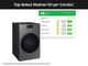 Samsung Bespoke 5.3 Cu. Ft. Dark Steel Washer Dryer Combo-2