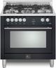 LOFRA® Maestro 36" Matte Black Pro Style Dual Fuel Range-0