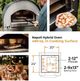 Fontana Forni Margherita 31" Gray Pizza Oven-5